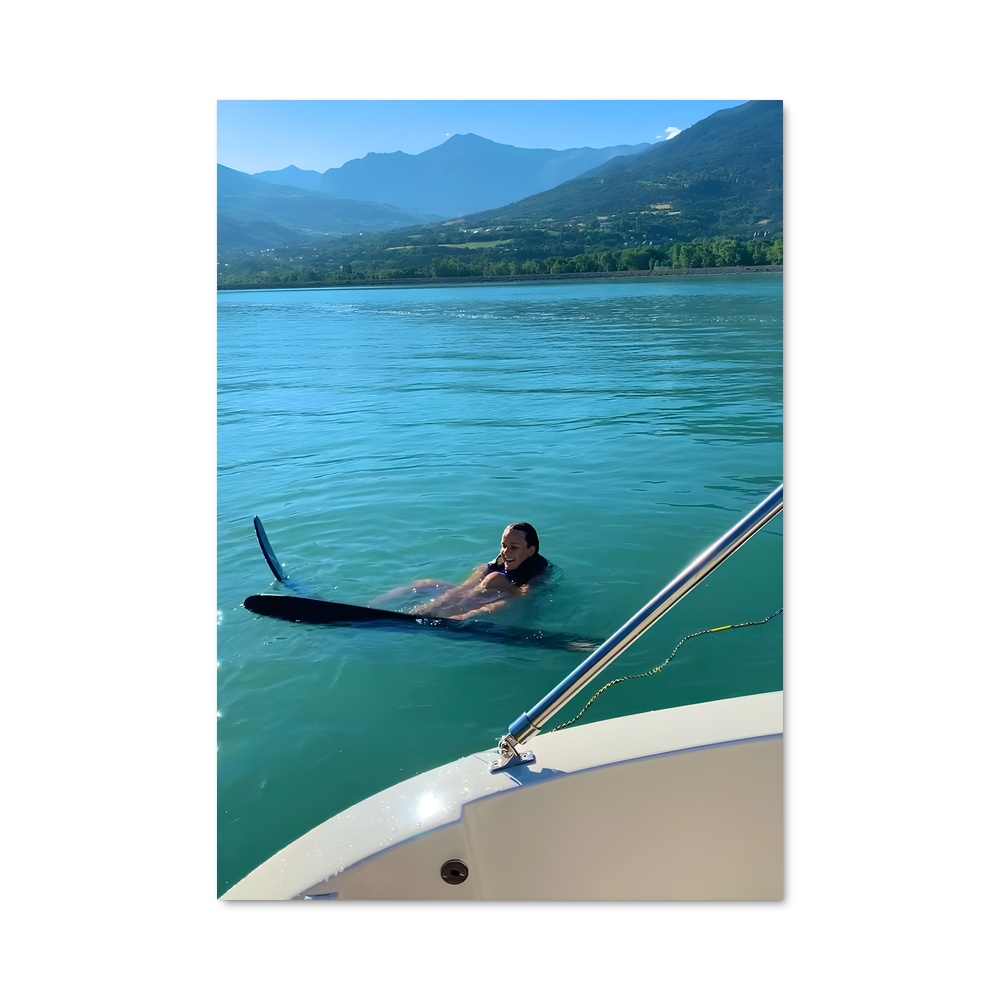 Poster Glisse Aquatique